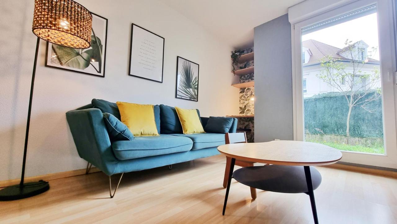 Chez Margot & Fawaz - Parking - 3 Chambres - Jardin - Relax Bnb Colmar Kültér fotó
